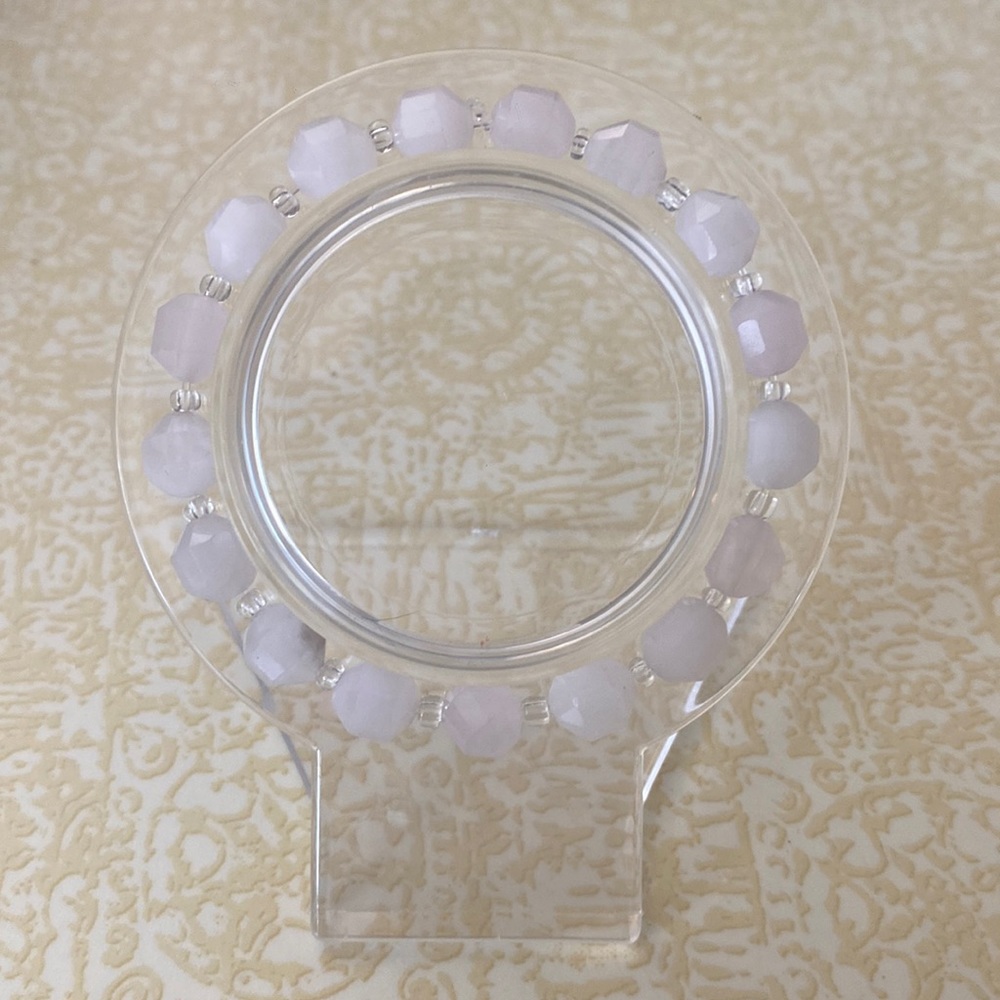 Rose quartz bracelet